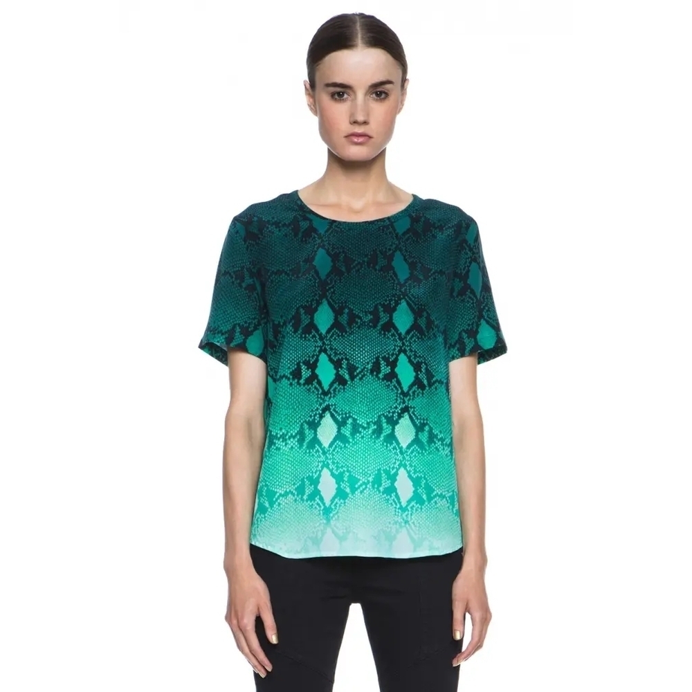 Equipment Femme Silk Top Size S